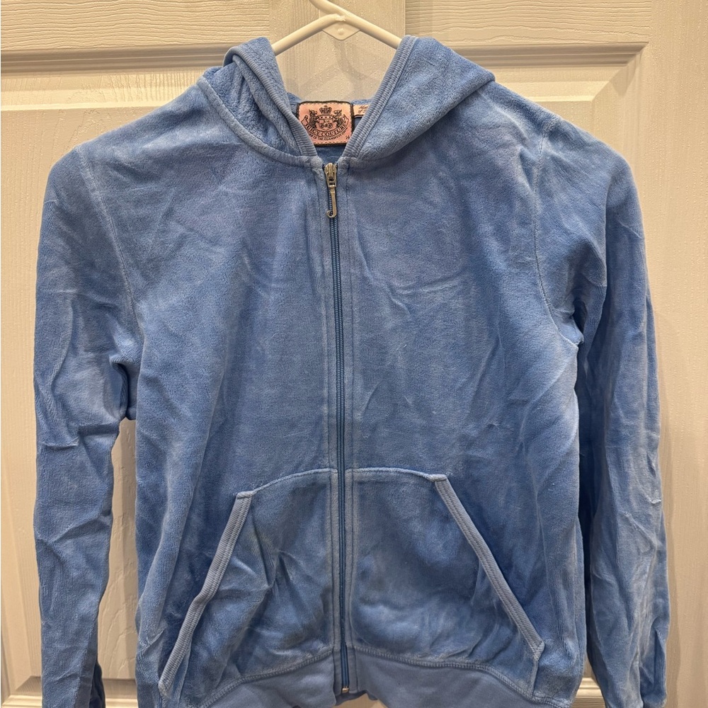 Juicy Couture Light Blue Kids Hoodie
